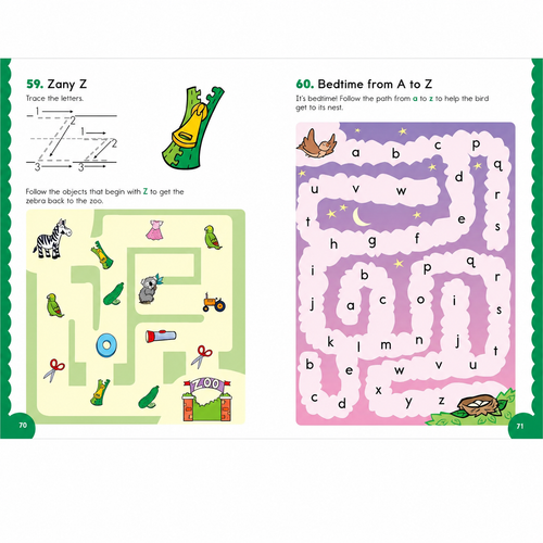 I'm On My Way to Kindergarten Summer Workbook – 200+ Activities, Ages 4-8