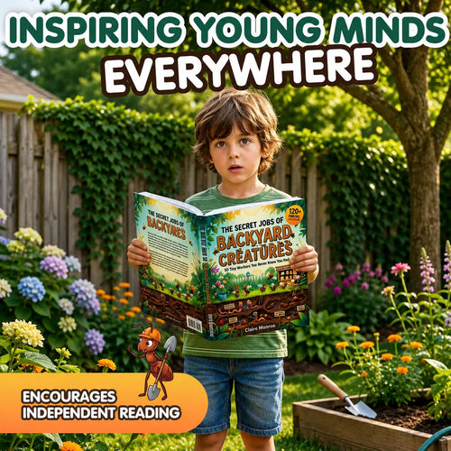 The Secret Jobs of Backyard Creatures Illustrated Nature Book for Kids